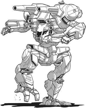 Pariah (Septicemia) E line art