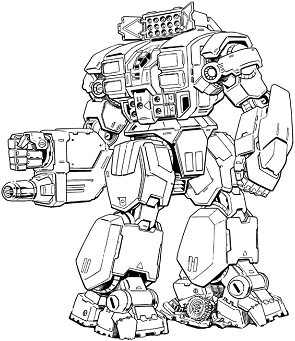 Götterdämmerung GTD-20S line art