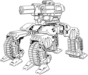 Harpagos line art