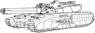 Gürteltier MBT line art