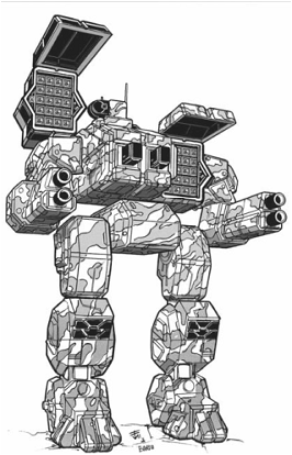 Hellspawn HSN-7D2 (Halperin) line art