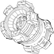 Crucible Station line art