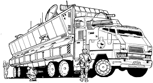 Daimyo HQ 67-NC line art