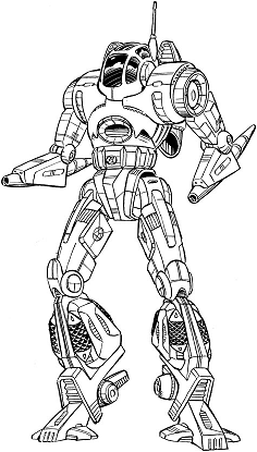 Ostscout OTT-9S line art