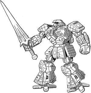 Ti Ts'ang TSG-9DDC line art
