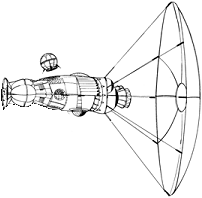 Tramp JumpShip (Lithium-Fusion) line art