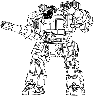 Mackie MSK-7A line art