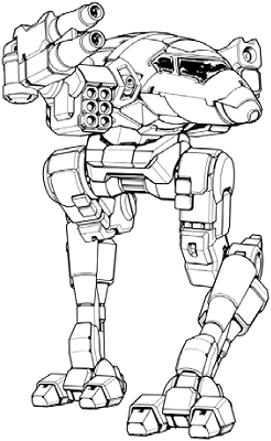 Raven RVN-5L line art