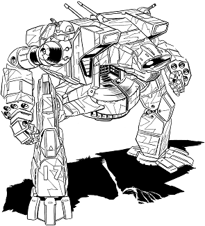 Komodo KIM-3C line art