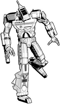 Stinger IIC line art