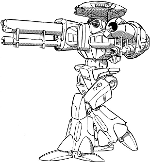 Rifleman IIC 3 line art