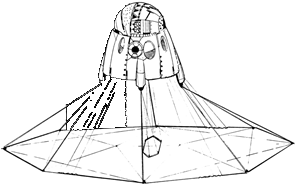 Fox Corvette line art