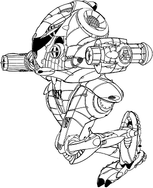 Night Hawk NTK-2Q-EC line art