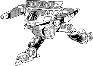 Nyx NX-90 line art