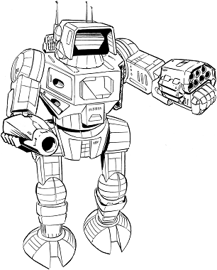 Highlander HGN-641-X-2 line art