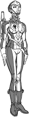 Clan Space Marine line art