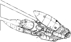 Avalon Cruiser line art