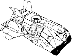 Leopard PA-Class DropShip line art