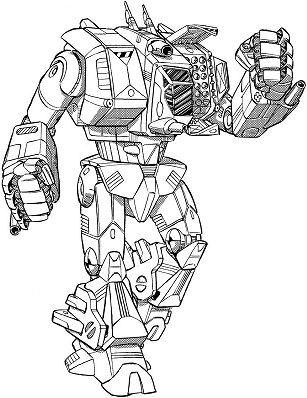 Archer ARC-8M line art