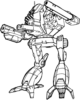 Avatar AV1-OD line art