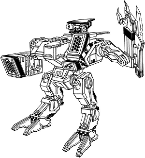 Grigori C-GRG-OU Exanimus line art