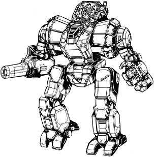 Dragon II DRG-11K line art