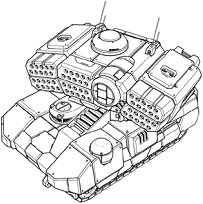 Laser Carrier line art