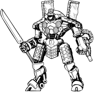 Shiro SH-2P line art