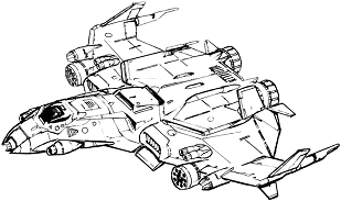 Hydaspes (Algar) line art