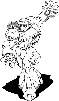 Cudgel CDG-1B line art