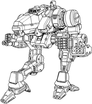 Dragonfly (Viper) E line art