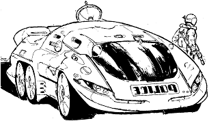 Mao-Heng Charioteer (Original) line art