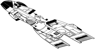 Transit TR-9 line art