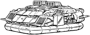 Maxim Mk II Transport (ECM) line art