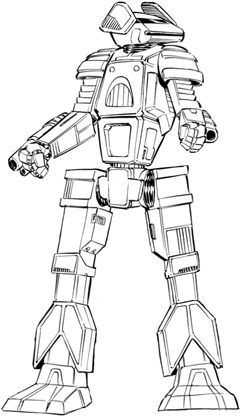 Falcon FLC-4N line art