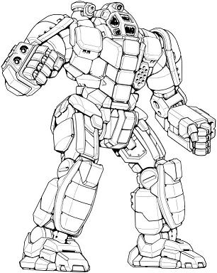 Exterminator EXT-7X line art