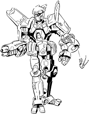 Tessen TSN-X-4 line art