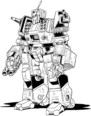 Grand Titan T-IT-N13M line art