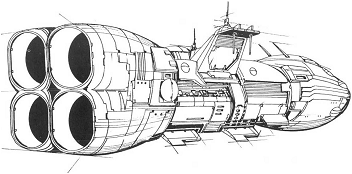 Lola III Destroyer (2662) line art