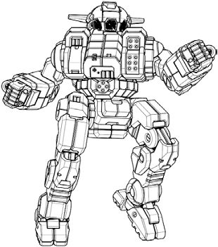 Quickdraw QKD-5K line art