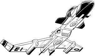 Stuka STU-K2 line art