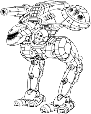 Raijin RJN-301-B line art