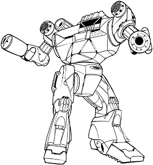 Thresher line art