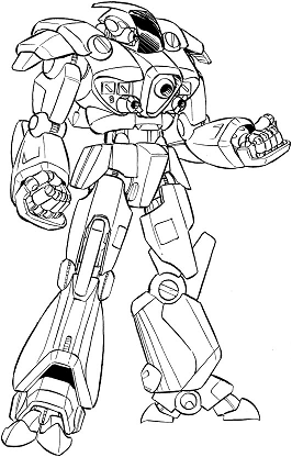 Griffin IIC 3 line art