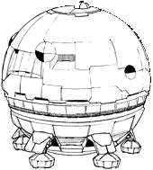 Fortress (3058) line art
