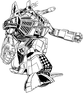 Anvil ANV-3M line art
