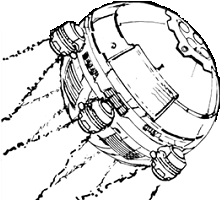 Aqueduct Liquid Carrier line art