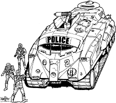 CellCo Ranger C line art