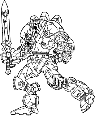 Gurkha GUR-6G line art