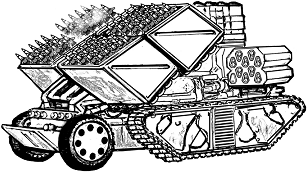 JES II Strategic Missile Carrier (Support) line art